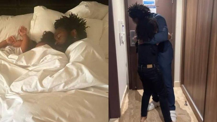 Esposa de Douglas mostra reencontro do ator com filhas após 'BBB 22'