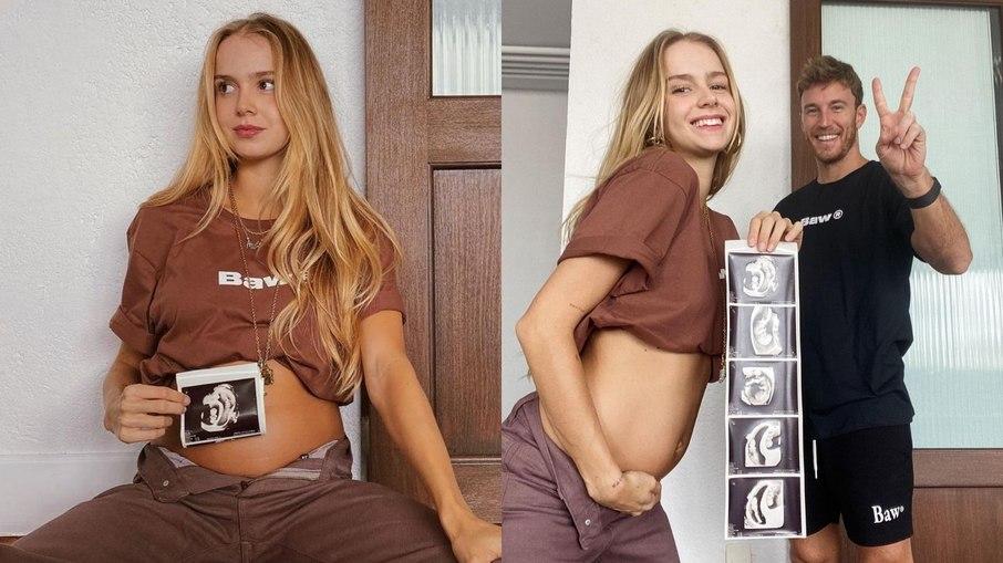 Grávida de gêmeos, Isa Scherer revela sexo dos bebês