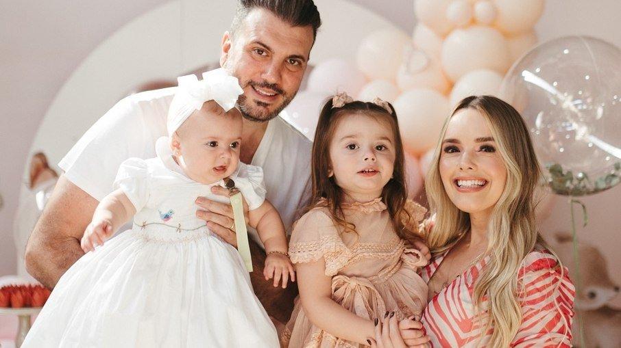 Thaeme Mariôto faz festão para celebrar três anos de fofurice de Liz