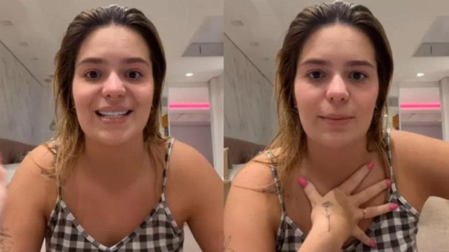 Viih Tube celebra melhora de Rodrigo Mussi e se emociona