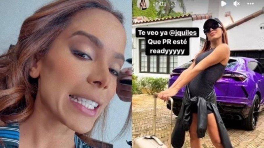 Anitta aluga Lamborghini para ir a academia: 'Continuo pão dura'