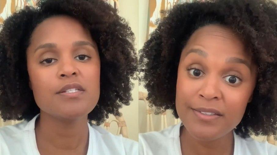 Atriz Cintia Rosa conta que filho foi alvo de racismo: 