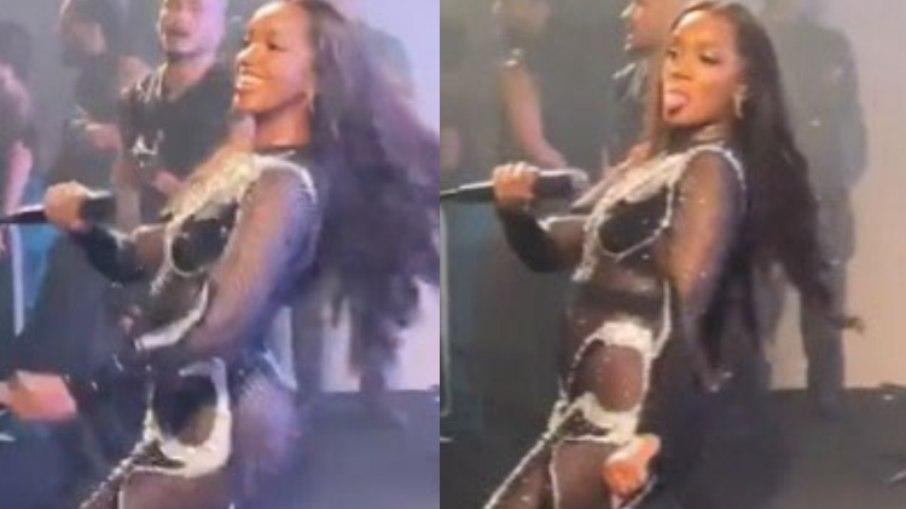 'Ei Bolsonaro!' IZA dança enquanto plateia xinga presidente em show