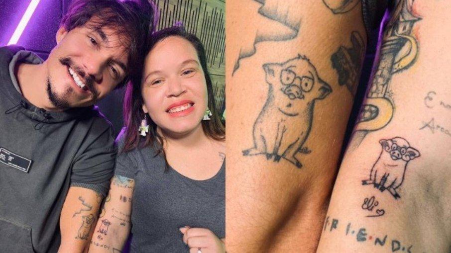 Fã de Eliezer faz tatuagem em homenagem ao ex-BBB