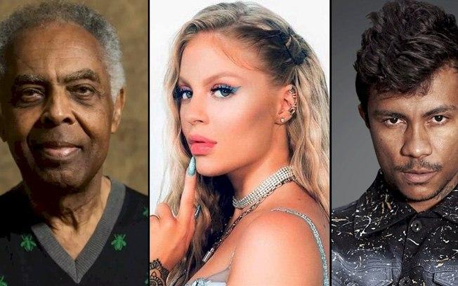 Gilberto Gil, Luisa Sonza e Xamã participam ao vivo de festival com ação publicitária