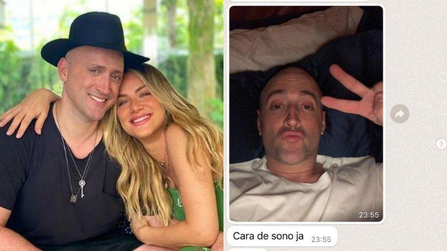 Gio Ewbank resgata mensagens com Paulo Gustavo: 'Sempre me fez feliz'