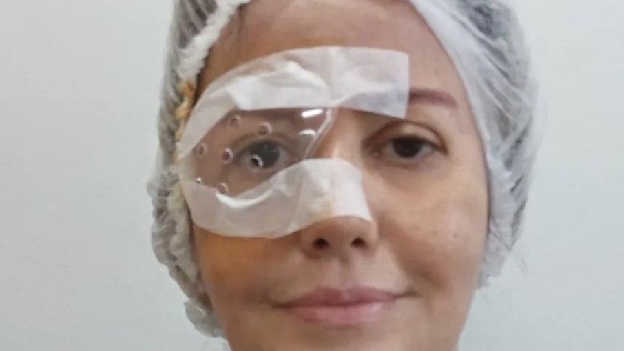 Letícia Dornelles faz cirurgia de catarata e comenta sobre recuperação