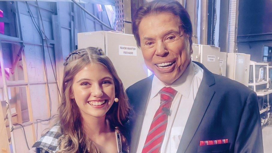 Lorena Queiroz registra encontro com Silvio Santos: 