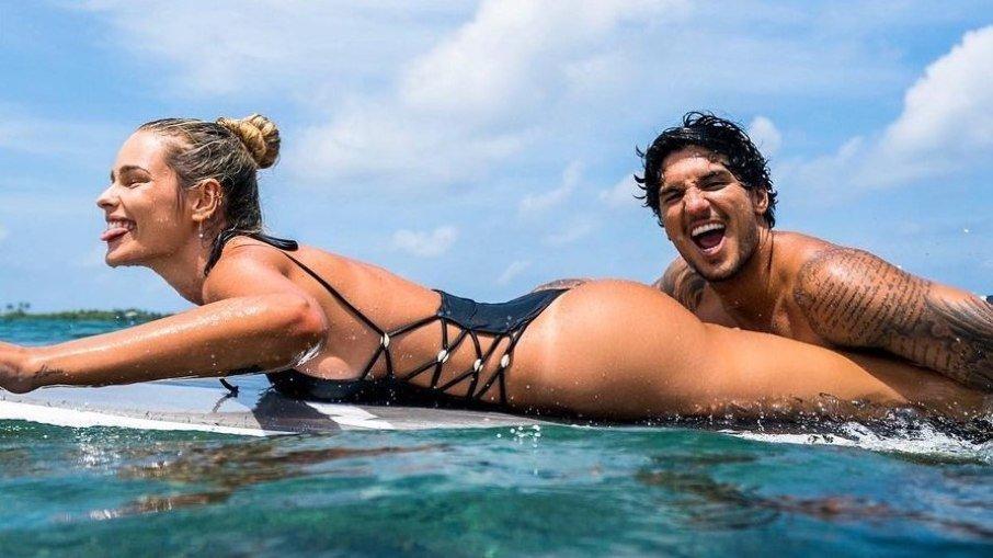 Luiza Brunet rebate Simone Medina sobre casamento de modelo e surfista