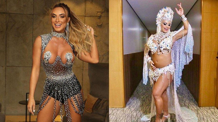 Nicole Bahls e Viviane Araújo se abraçam após brigas do passado