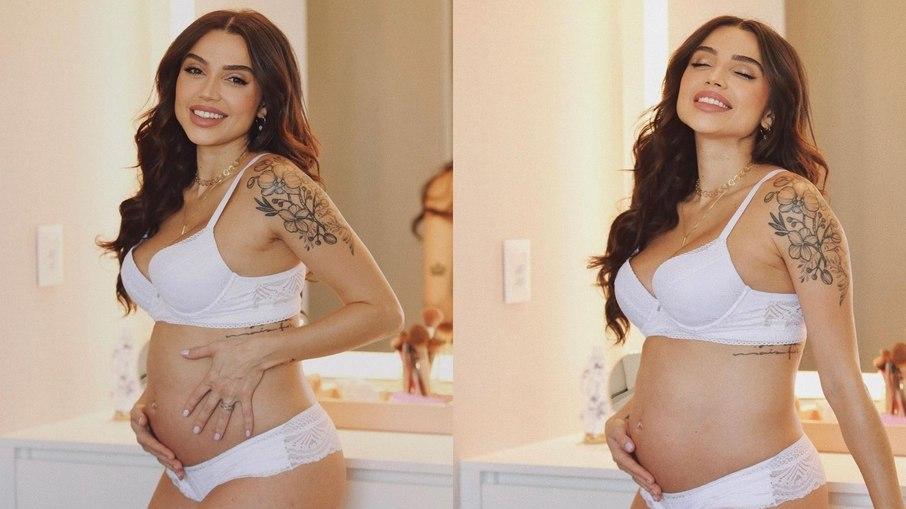 Paula Amorim revela desejo na gravidez: 'Primeiro da mamãe'
