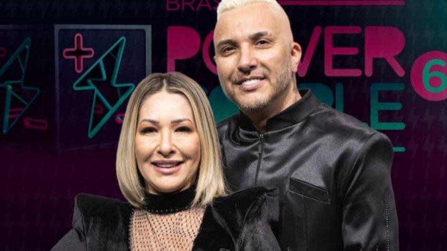 'Power Couple': Record confirma saída de Rogério e Baronesa do reality
