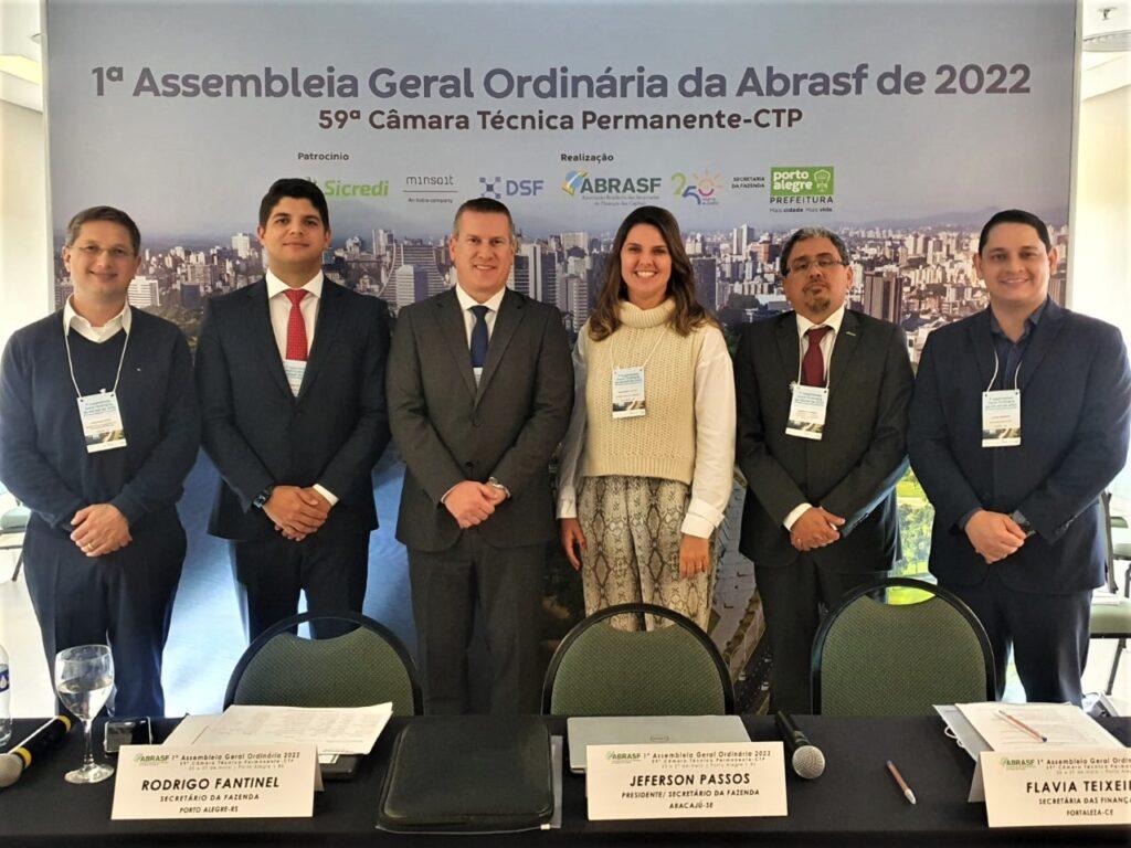 Sefin participa da 1ª Assembleia Geral Ordinária da Associação Brasileira das Secretarias de Finanças das Capitais de 2022