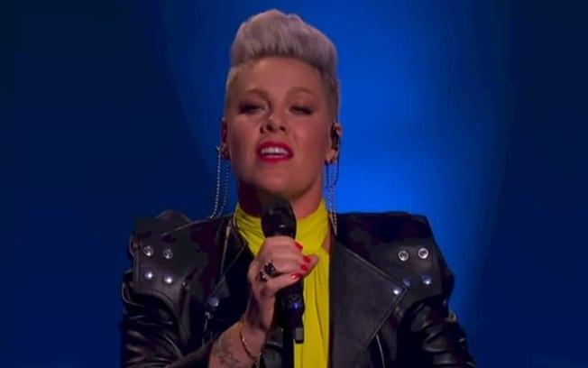 Veja a performance ao vivo de P!nk em 