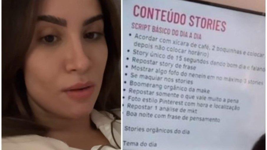 Bianca Andrade fala de polêmica com 'script' de stories