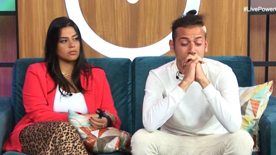 Cartolouco chora ao assistir briga com Rogério: 'Não aguentei'