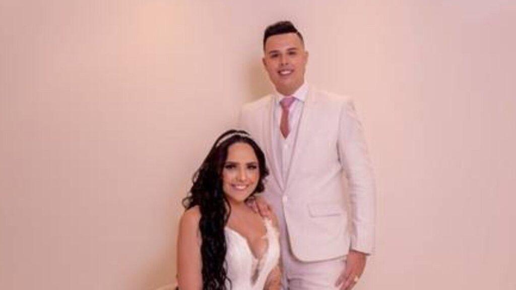 Com aliança de R$ 100 mil, Perlla se casa no Rio