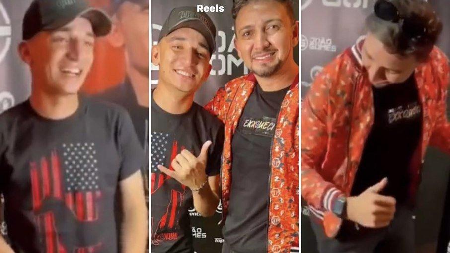 Diego Nogueira diverte seguidores ao reproduzir dancinha de João Gomes