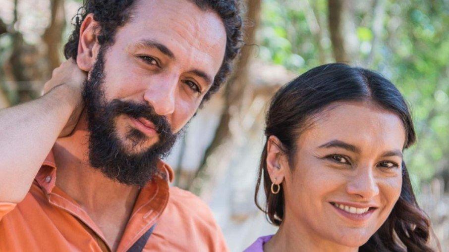 Dira Paes e Irandhir Santos atuaram juntos antes de 'Pantanal'
