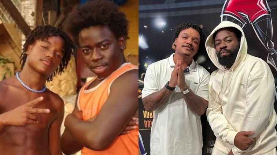 Dupla de 'Cidade dos Homens', Douglas Silva e Darlan se reencontram