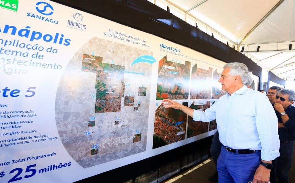 Em Anápolis, Caiado investe de mais de R$ 72 milhões em infraestrutura do Daia
