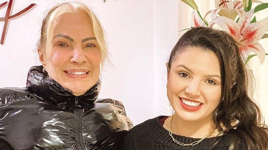 Lucimara Parisi cita cuidados faciais e elogia Natália Penteado; veja!