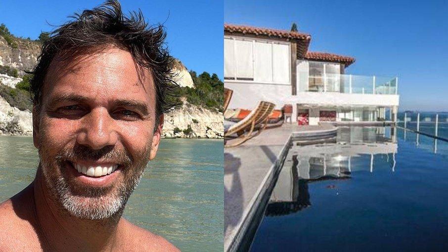 Marcelo Faria coloca para alugar mansão no RJ onde viveu por 24 anos