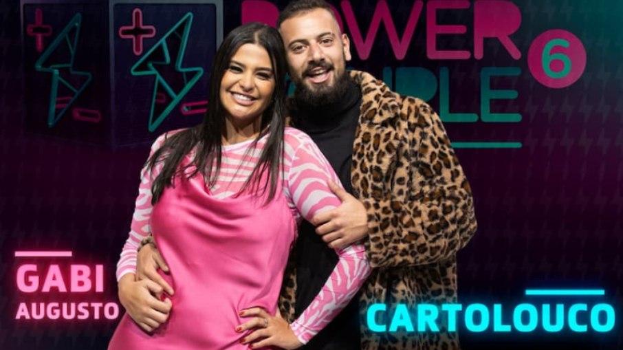 'Power Couple': Gabi e Cartolouco são eliminados com 15,63 % dos votos