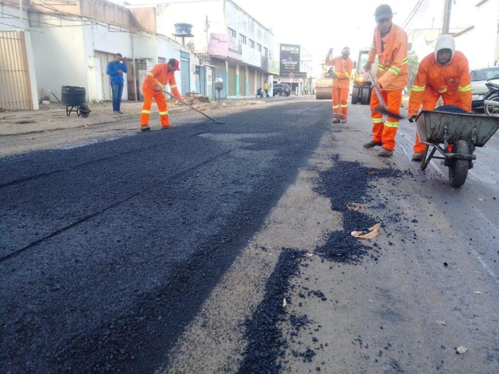 Prefeitura de Goiânia avança em reconstrução asfáltica no Setor Centro Oeste, nesta quarta-feira (08/06)