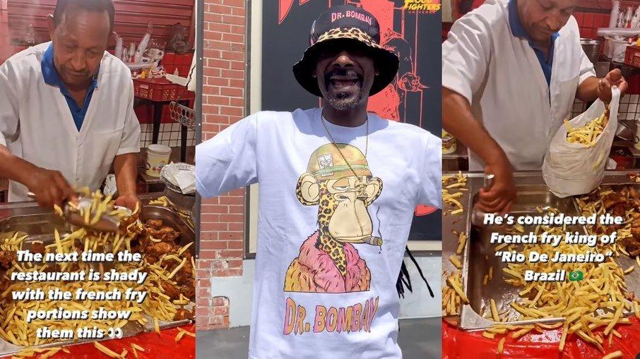 Rapper Snoop Dogg exalta batata de Marechal em rede social; veja vídeo