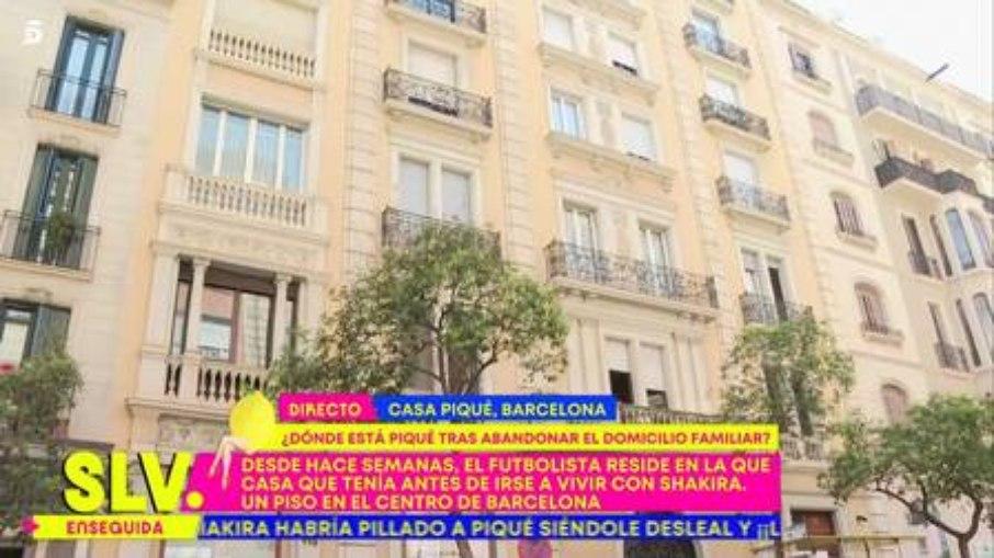 Separado de Shakira, Piqué volta para triplex da época de solteiro