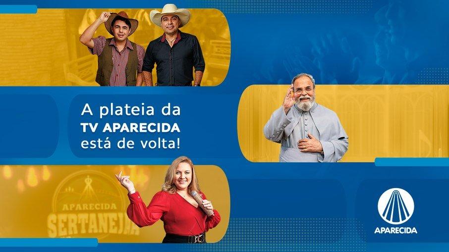 TV Aparecida retoma plateia presencial após fase mais crítica da Covid