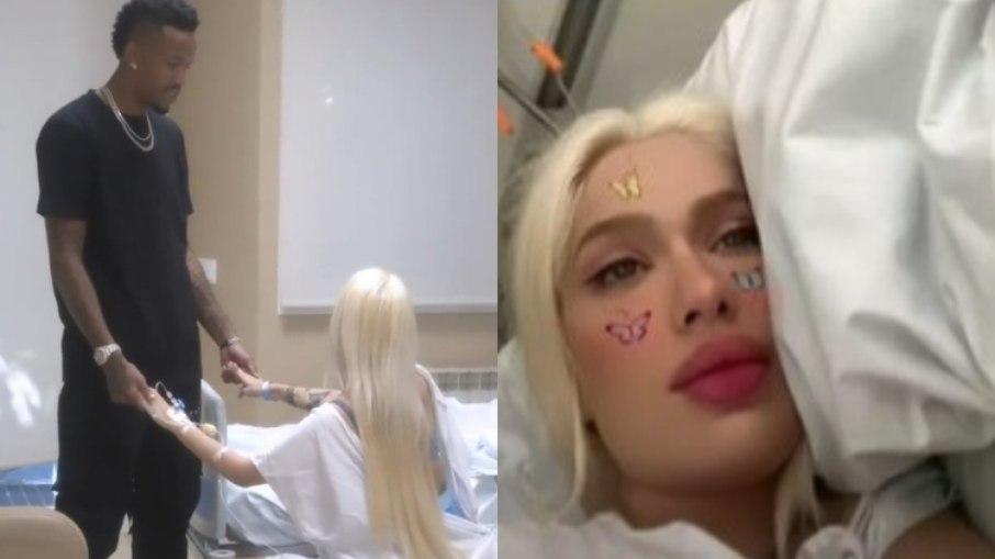 Éder Militão posta vídeo de Karoline Lima em trabalho de parto; veja