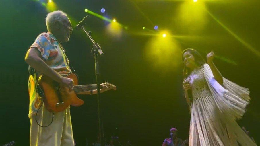 Juliette comemora apresentação com Gil na Europa: 'Sem acreditar'