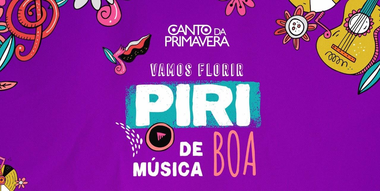 Confira a programação do Canto da Primavera 2022
