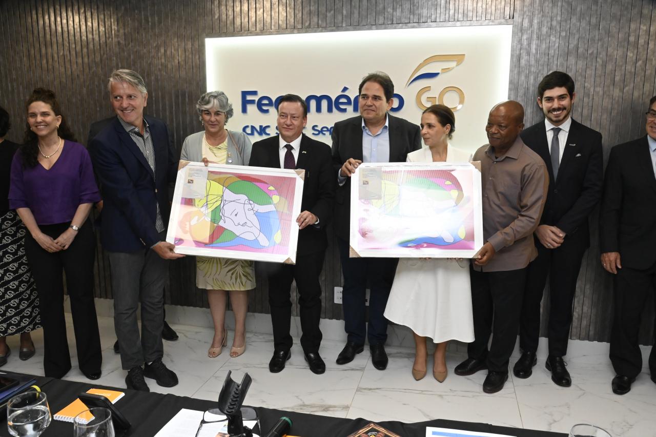 Fecomércio-GO recebe embaixadores de três países para discutir oportunidades investimentos