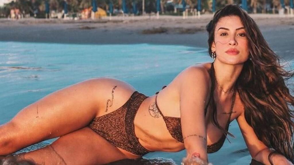 Bianca Andrade ameaça tirar saia na praia e exibe shape trincado: “Ela sabe ser linda!”