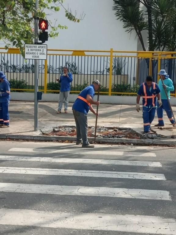 Prefeitura de Goiânia realiza obras de acessibilidade em avenidas do Jardim América
