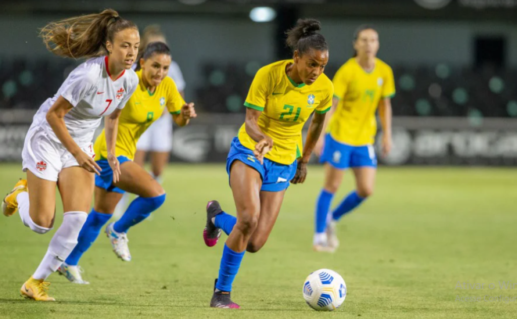 Seleção Feminina enfrenta o Canadá em dois jogos amistosos no Brasil