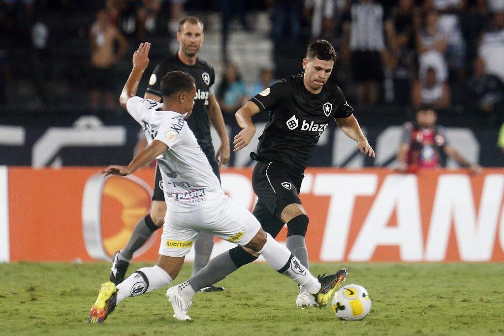 Botafogo goleia o Santos e briga por uma vaga na Copa Libertadores