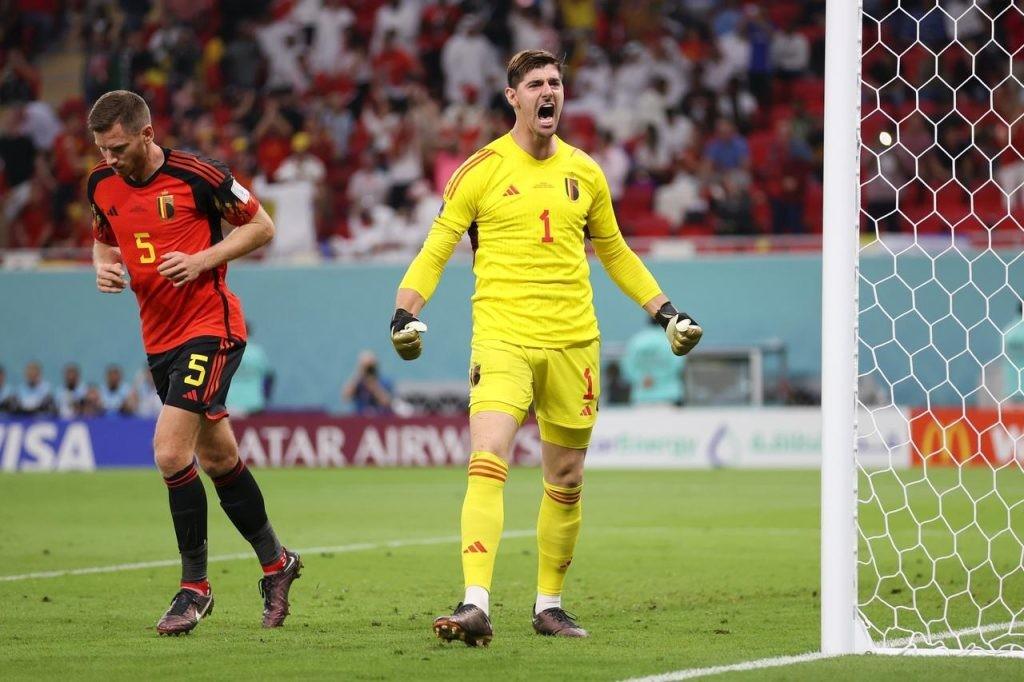 Courtois brilha, e Bélgica vence o Canadá em grande jogo