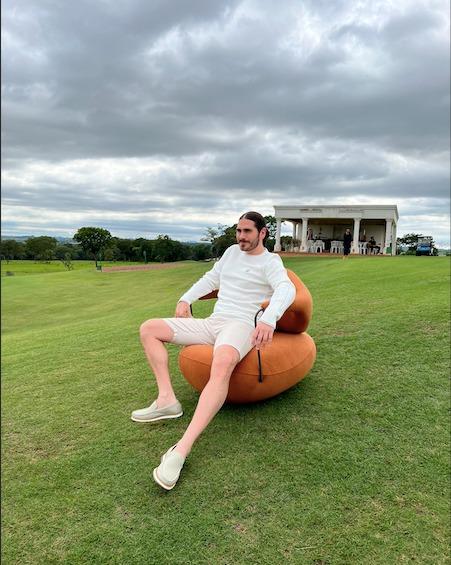 Gabriel Sater em Goiânia - Ator será a estrela da campanha de inverno da Sallo Jeans