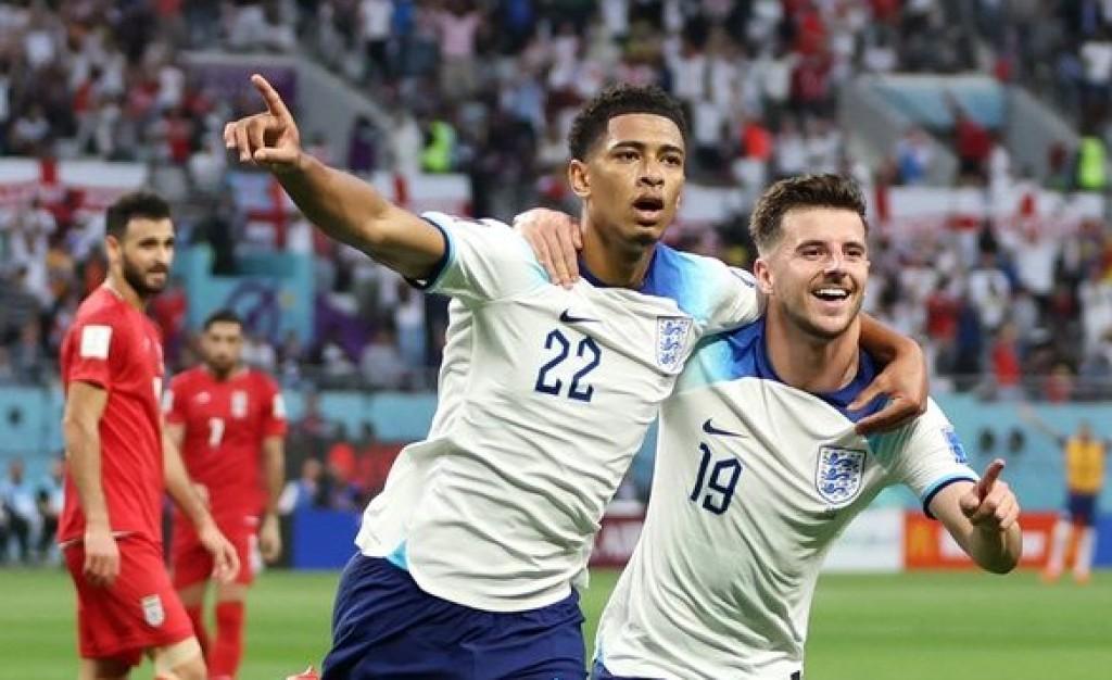 Inglaterra goleia o Irã em estreia na Copa no Catar
