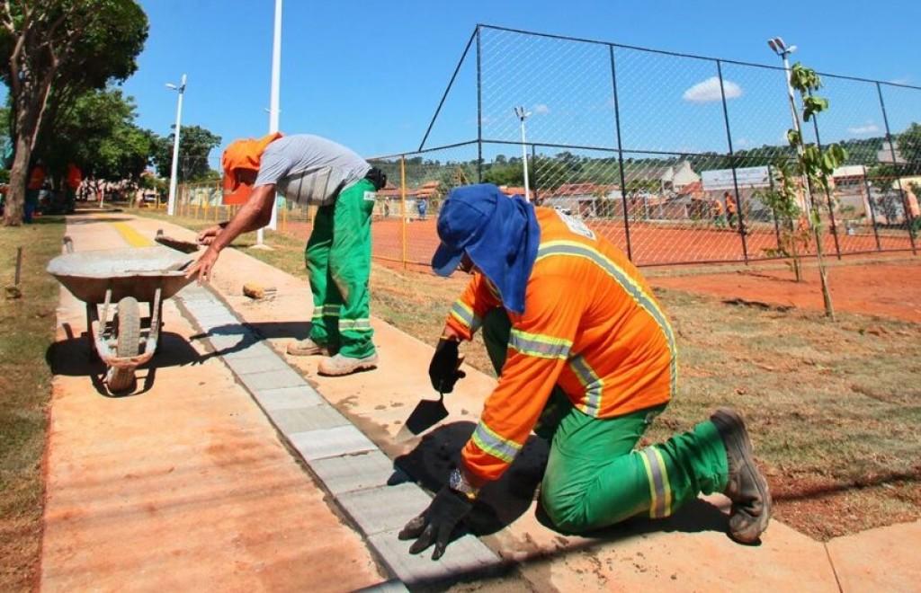 Prefeitura de Goiânia realiza cronograma de obras em cinco praças da capital, nesta segunda-feira (21/11)