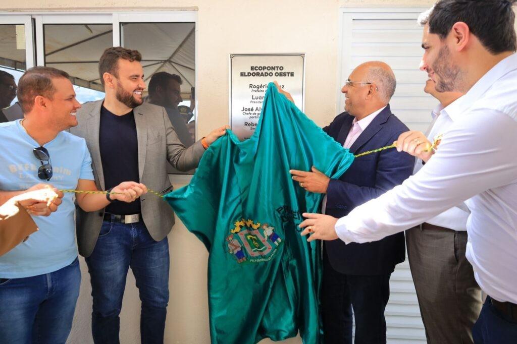 Rogério Cruz inaugura 5° ecoponto e anuncia novo ArborizaGyn, que plantará mais de 50 mil mudas, neste mês