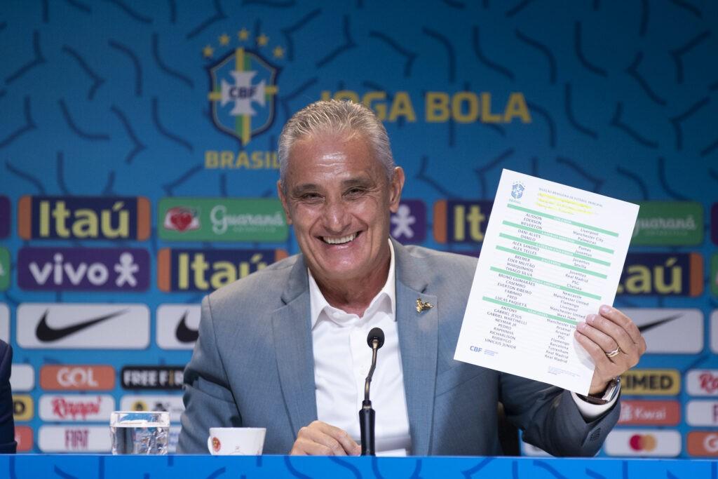 Seleção Brasileira está convocada para a Copa do Mundo no Qatar 2022