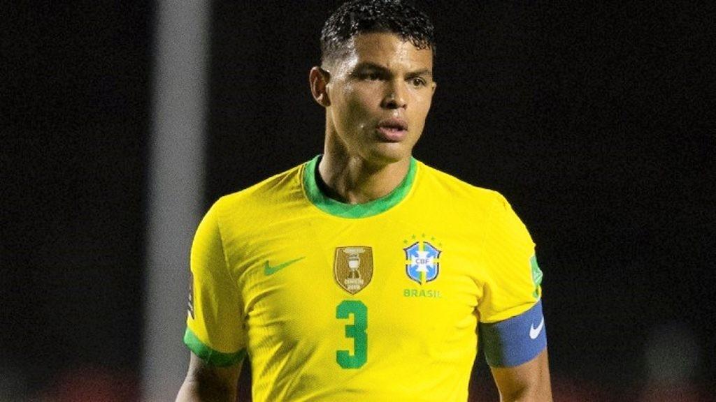 Thiago Silva é escolhido capitão do Brasil para estreia na Copa