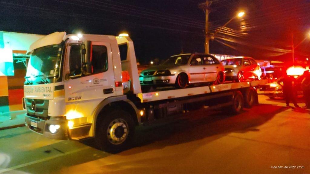 Amma apreende três veículos por poluição sonora com som automotivo, no Setor Vera Cruz