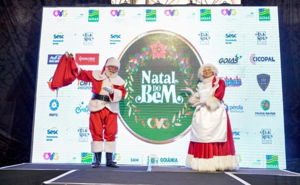 Natal do Bem entrega brinquedos em Aparecida de Goiânia neste sábado