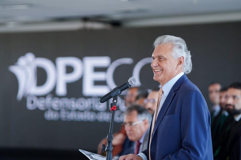 Caiado busca fortalecimento da Defensoria Pública Estadual